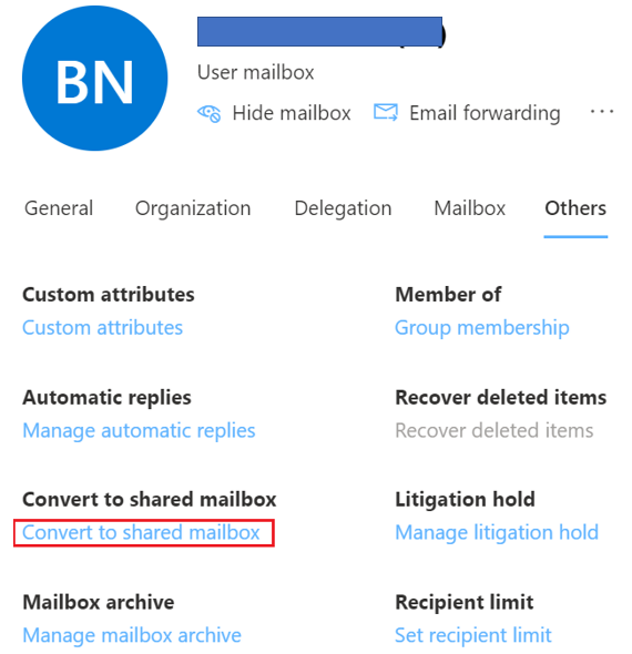 Как решить, что общий почтовый ящик отображается как пользователь почты (2022)