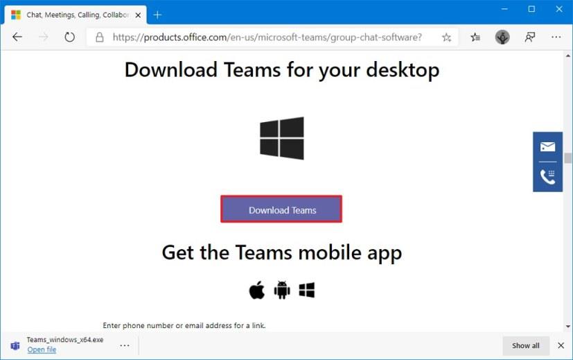 How to install Microsoft Teams on Windows 10