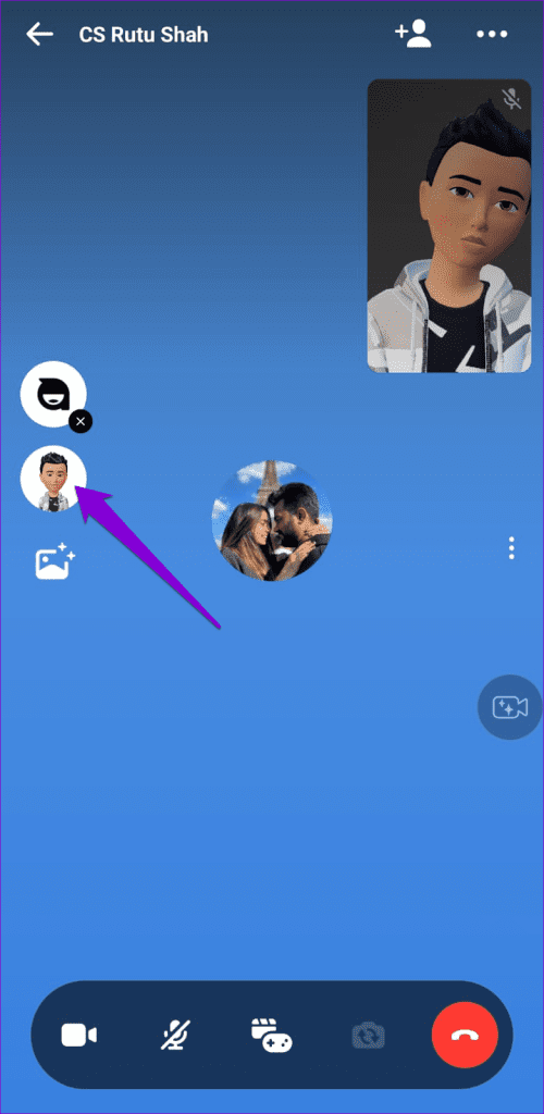 Instagram および Facebook Messenger でのビデオ通話中にアバターを使用する方法
