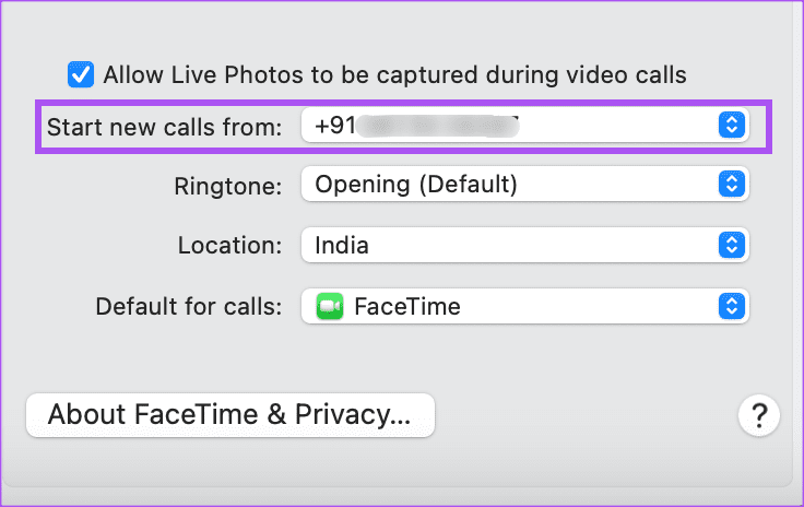 Cómo cambiar el número de teléfono de FaceTime en iPhone, iPad y Mac