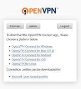 OpenVPN con un clic