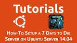 Instalação 7 dias para o servidor morrer no Ubuntu 14