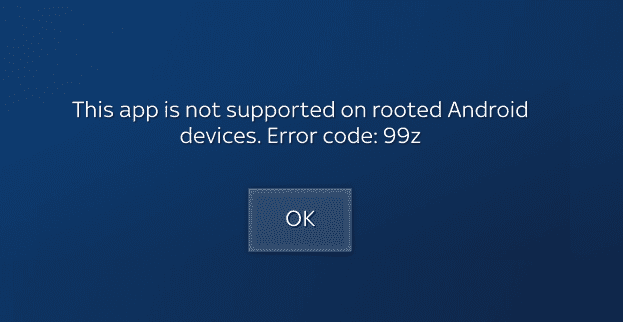 Mã lỗi Android 99z có nghĩa là gì?