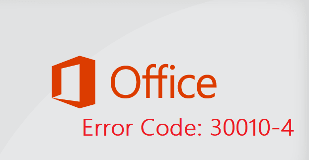 Jak naprawić kod błędu Microsoft Office 30010-4