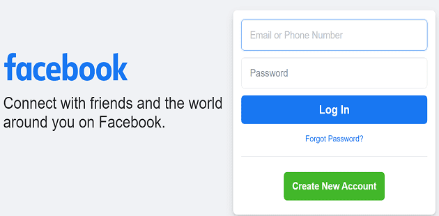 Solução de problemas de login do Facebook não funciona