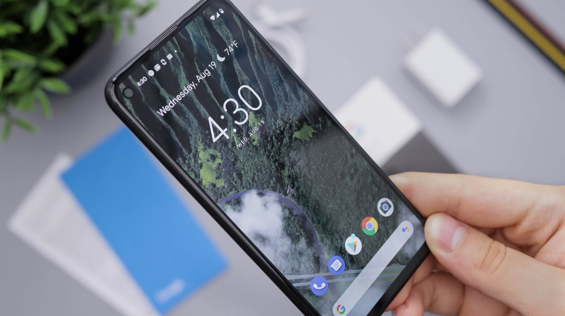 Le Pixel 5 a-t-il Active Edge ?