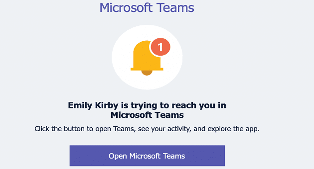 Disabilita Microsoft Teams: qualcuno sta cercando di contattarti