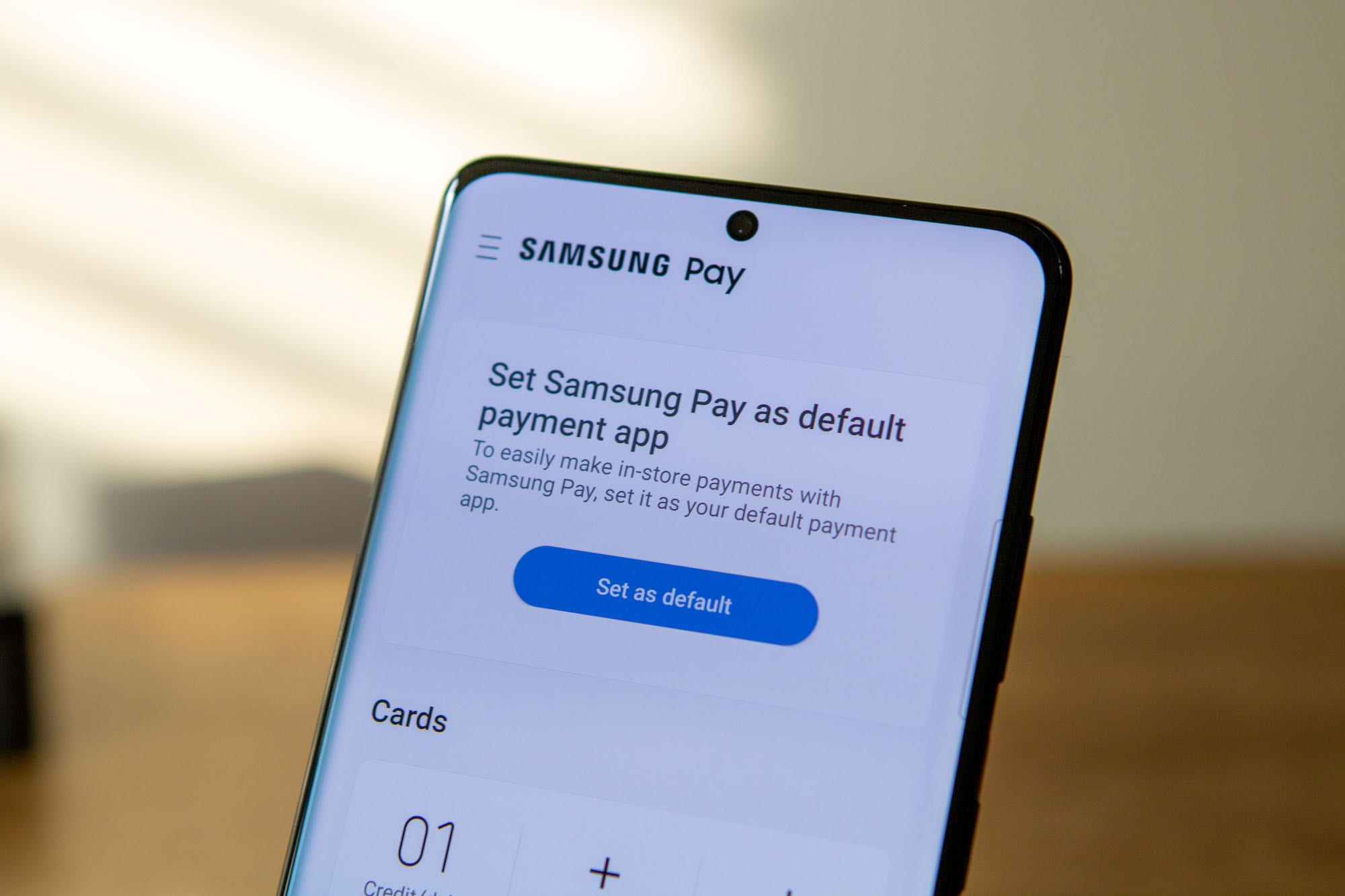 Cách thiết lập Samsung Pay trên Galaxy S21 Ultra