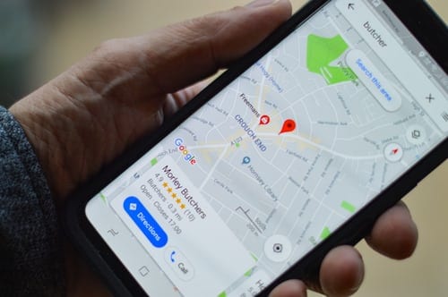 Como restringir a coleta de dados do Google Maps