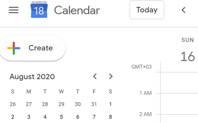 Napraw brak powiększenia w Kalendarzu Google