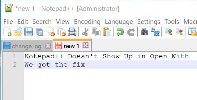 Khắc phục sự cố Notepad ++ không hiển thị khi mở bằng