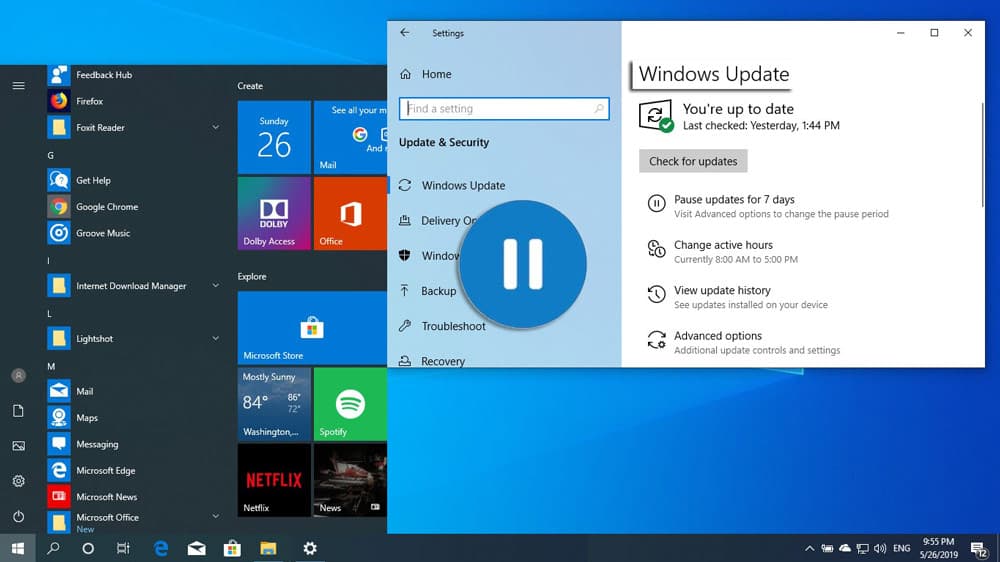 Come mettere in pausa gli aggiornamenti in Microsoft Windows 10