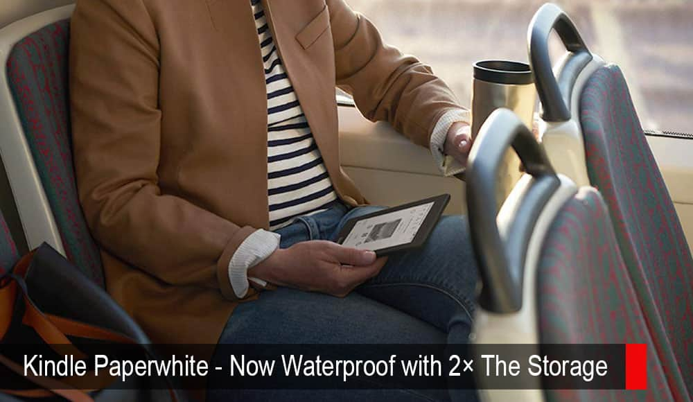 Kindle Paperwhite – Jetzt wasserdicht mit 2x Speicher the