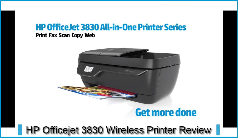 HP Officejet3830ワイヤレスプリンターレビュー