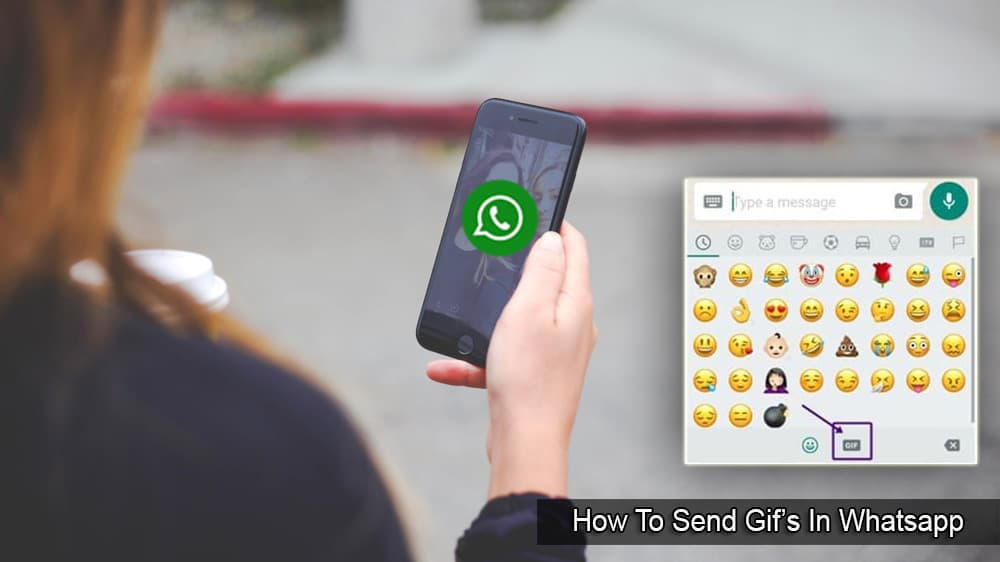 WhatsAppでアニメーションGIFを送信する方法