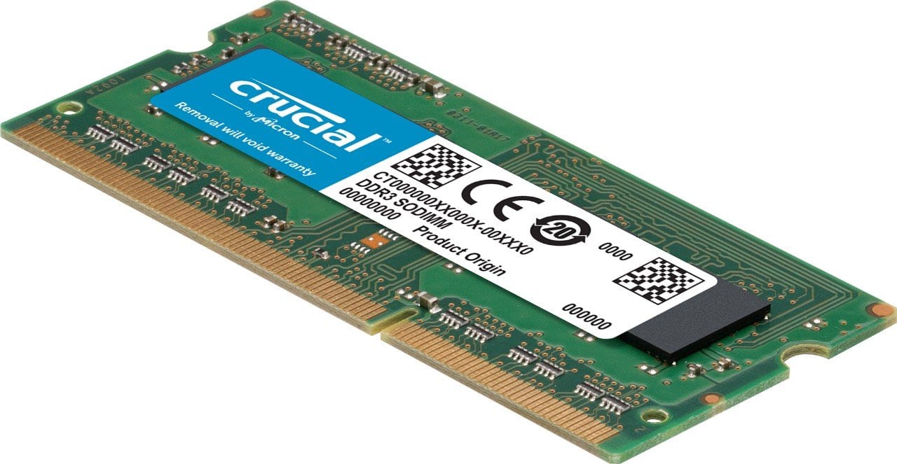 Zestaw Crucial 16GB (8GBx2) SODIMM 204-pinowa pamięć do Maca