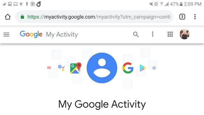 如何在 Android 上管理您的 Google 活動