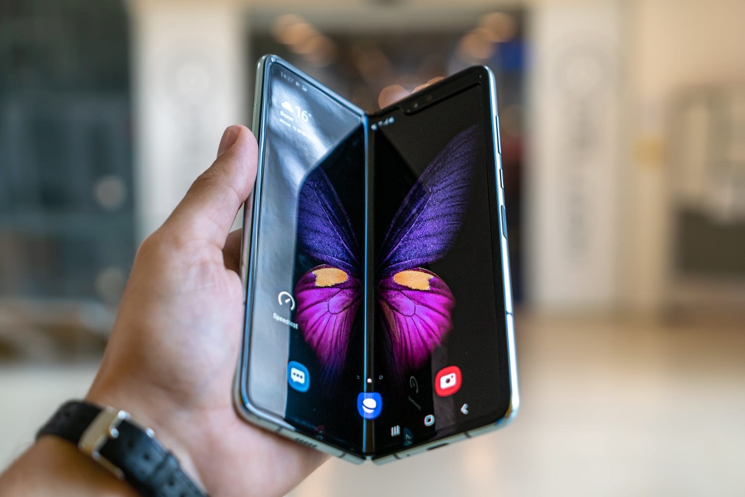 Configurações e truques do Samsung Galaxy Fold