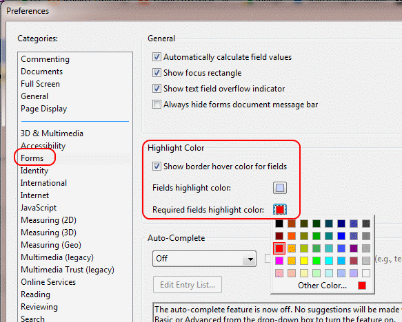 Adobe Reader: cambia colore evidenziazione