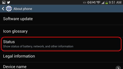 Galaxy S7: Cách tìm địa chỉ MAC Wi-Fi