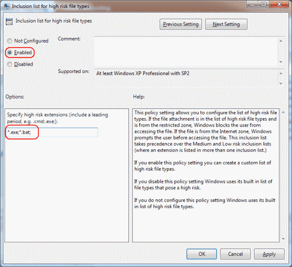 Windows: 게시자를 확인할 수 없음 메시지 비활성화