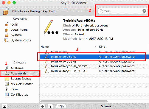 macOS：如何查看 Wi-Fi 網絡密碼