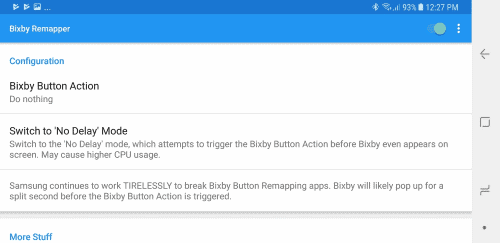 Galaxy Note8 / S8：Bixbyを無効にする方法