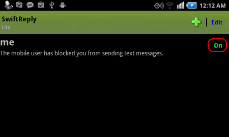 Android: bloquear mensajes de texto de una persona específica