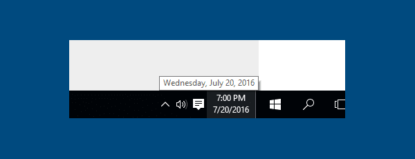 Windows 10：日付ポップアップが機能しない