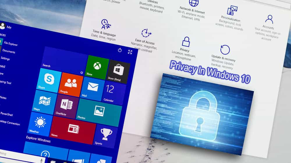 Hoe u uw privacy kunt beschermen in Windows 10