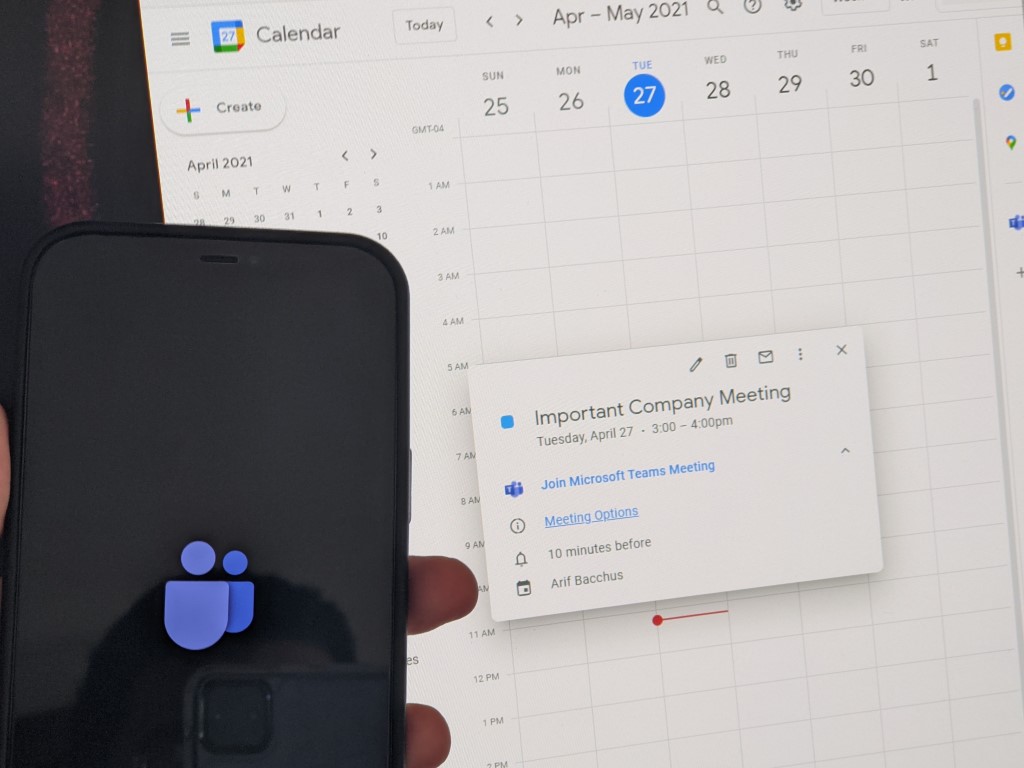 Cum să programați cu ușurință o întâlnire Microsoft Teams din Google Calendar