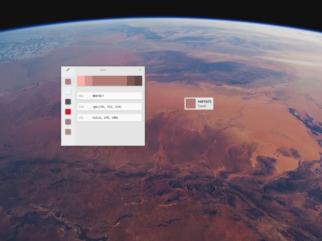 Cách sử dụng tiện ích PowerToys Color Picker trên Windows 10 để tìm màu hoàn hảo