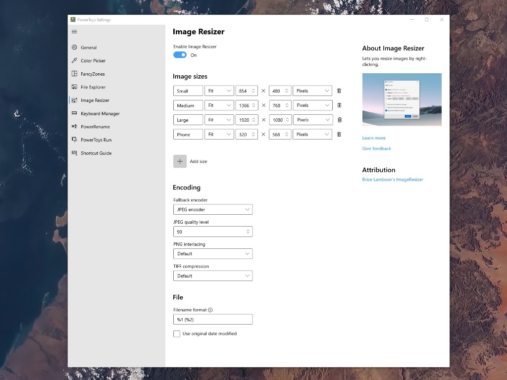 Zaman kazanmak için Windows 10da PowerToys kullanarak görüntüleri kolayca yeniden boyutlandırma