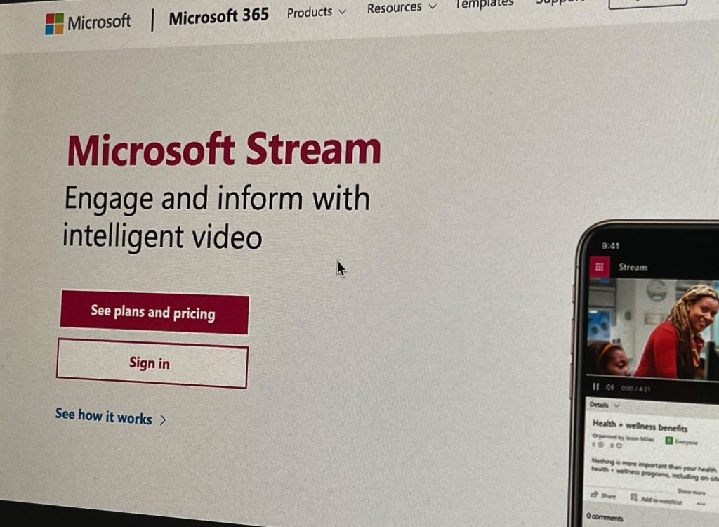 Microsoft 365をさらに活用する：MicrosoftStreamを使用したレコーディングチームの会議