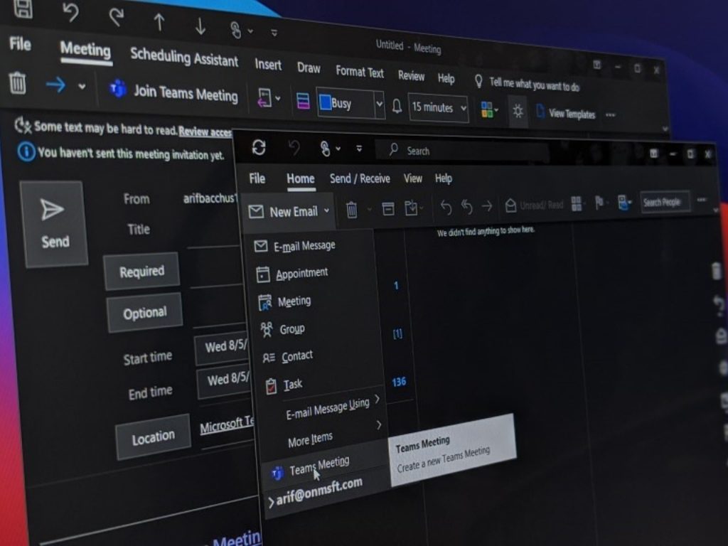 Come impostare una riunione di Microsoft Teams in Outlook