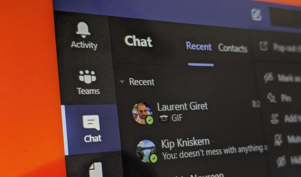 Como excluir um bate-papo no Microsoft Teams