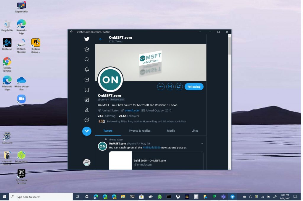 Cómo instalar una PWA en Windows 10 usando Microsoft Edge