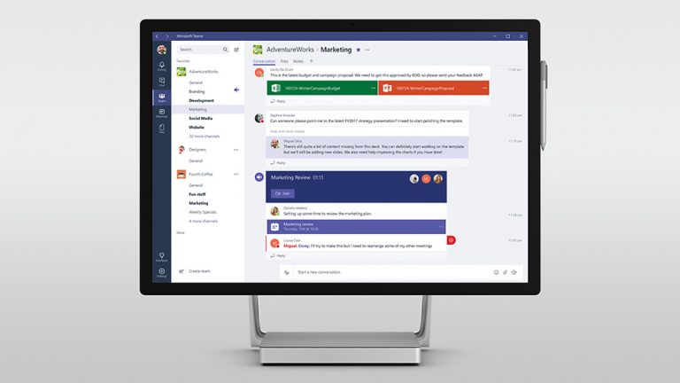 Como parar de enviar mensagens por engano no Microsoft Teams