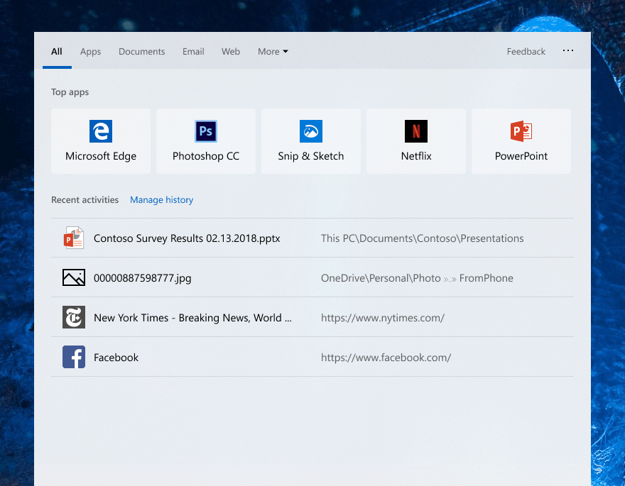 如何在 Windows 10 中查找丟失的文件