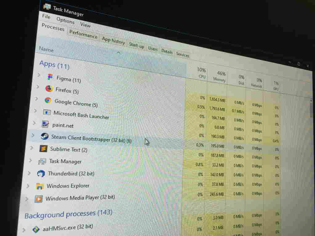 Comment voir quels programmes sexécutent dans Windows 10
