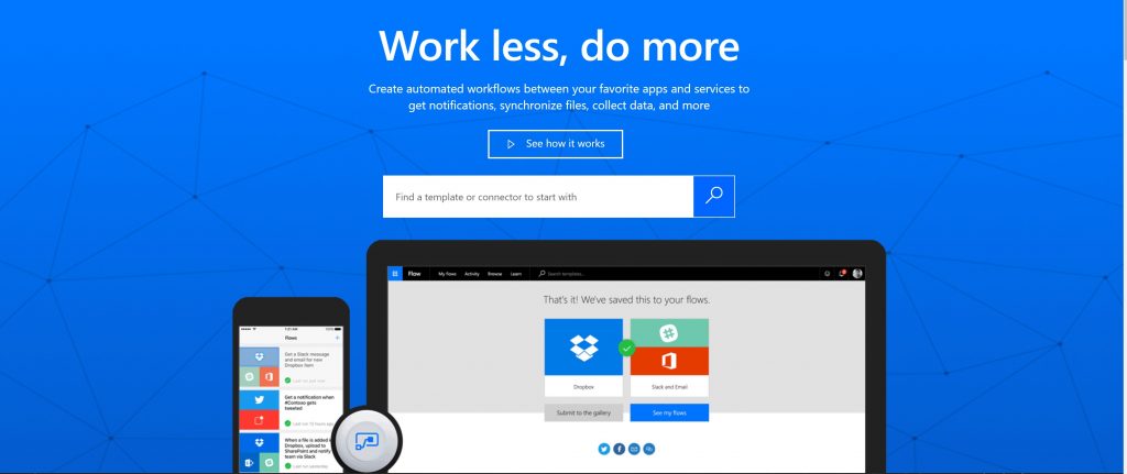 Cómo usar Microsoft Flow en lugar de IFTTT