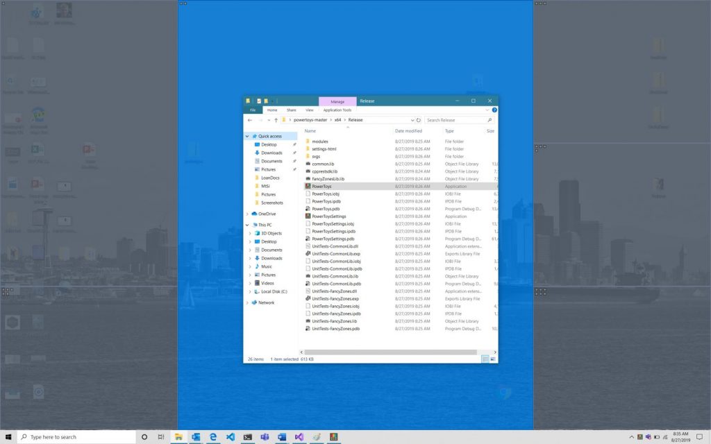 FancyZones、Windows10sの新しいタイル型ウィンドウマネージャーの使用方法