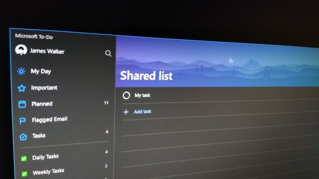 Como criar e usar listas compartilhadas no Microsoft To-Do