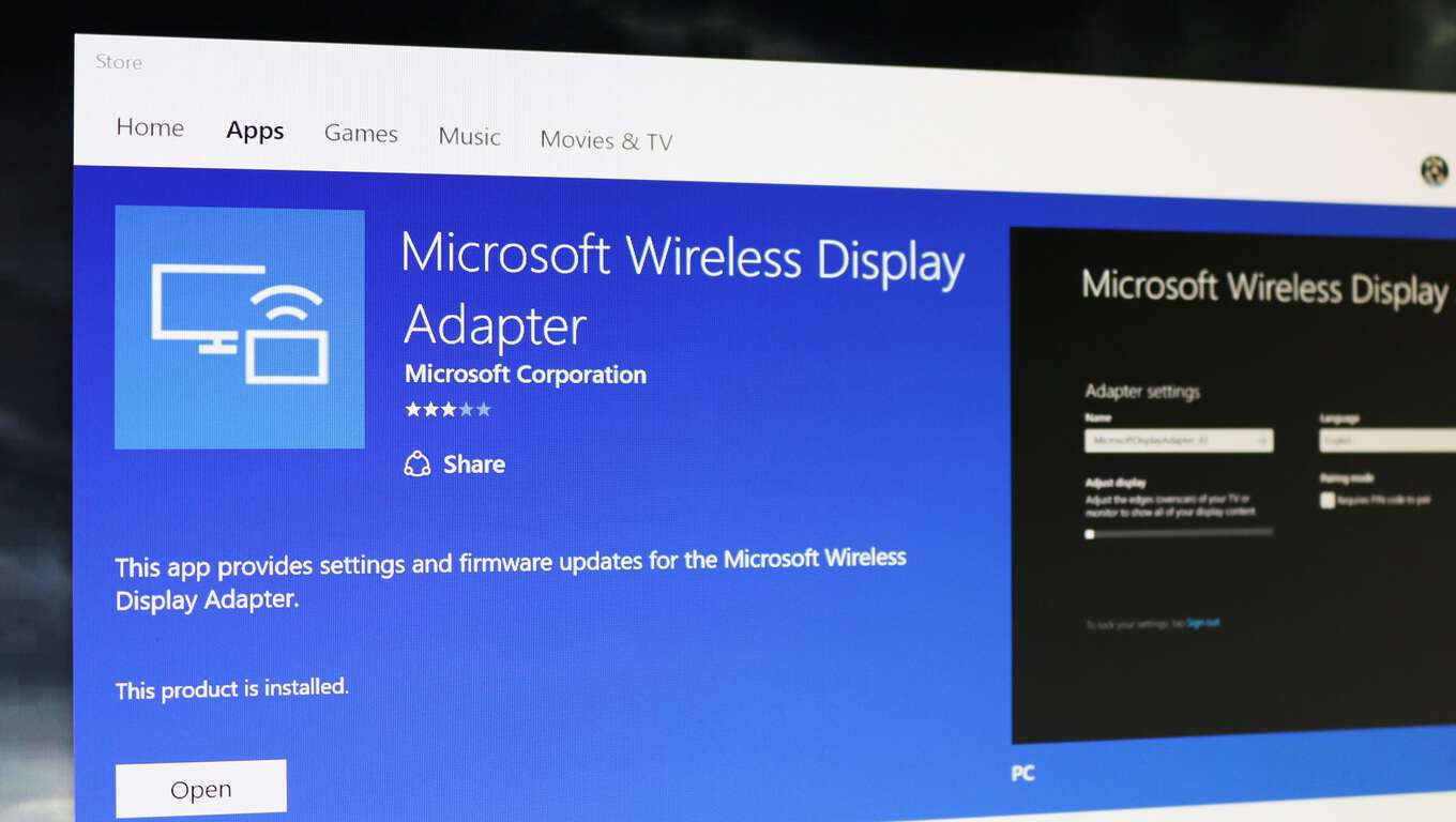 add wireless display windows 10 missing