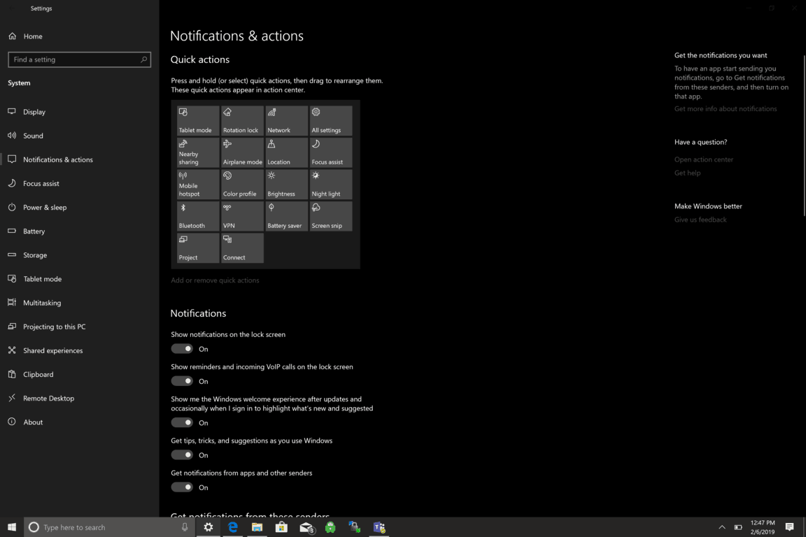 Cómo pausar, o incluso detener todas las notificaciones de Windows 10