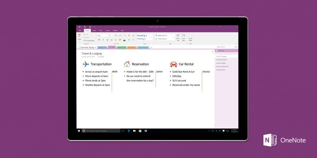 Aquí se muestra cómo mover sus blocs de notas locales de OneNote 2016 a OneDrive, una nueva característica