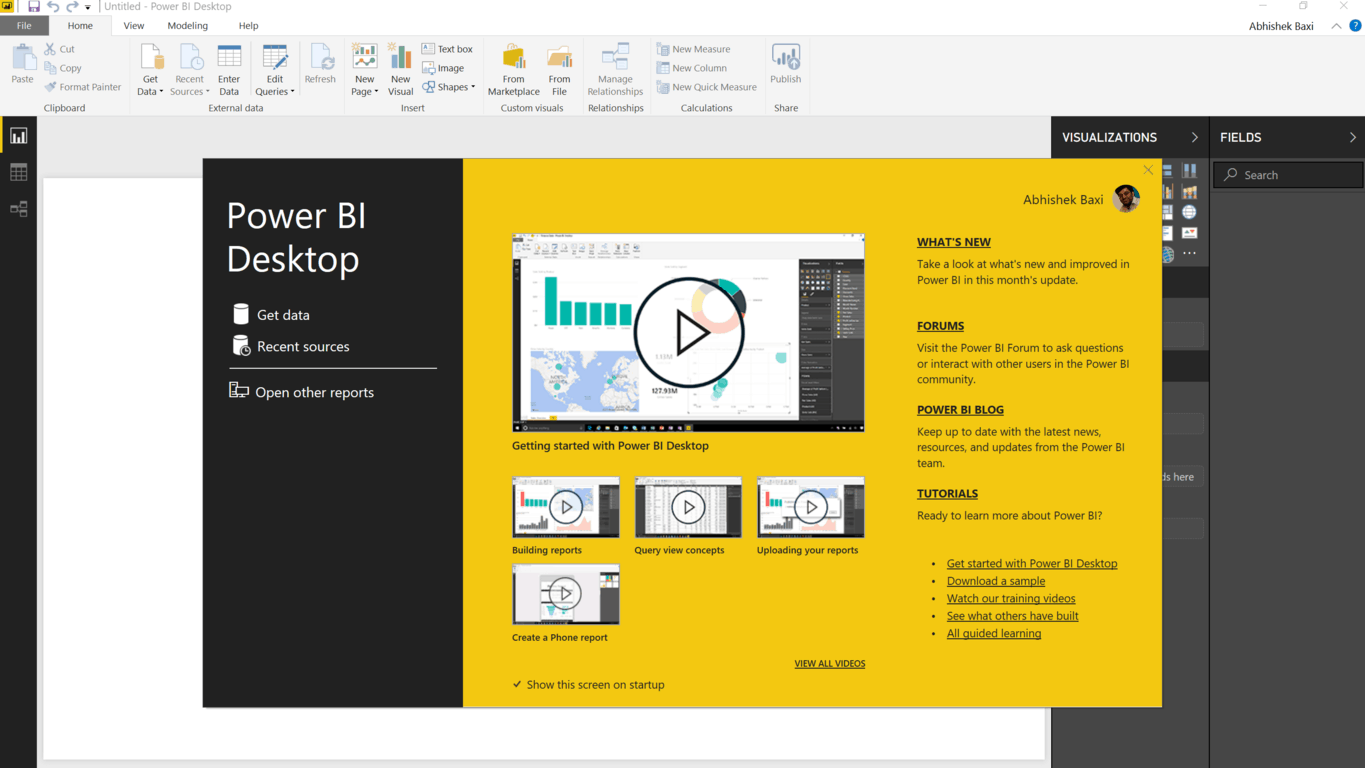 Introducción a Power BI Desktop