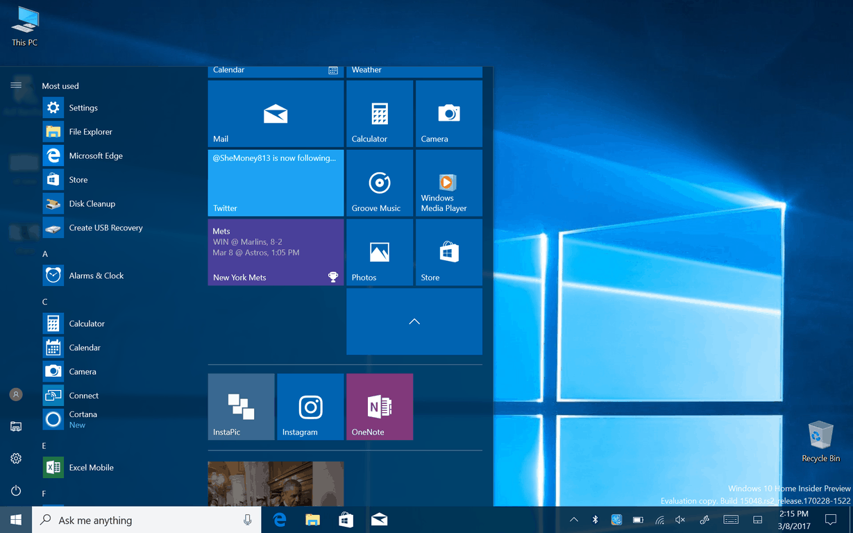 Como criar pastas no menu Iniciar do Windows 10