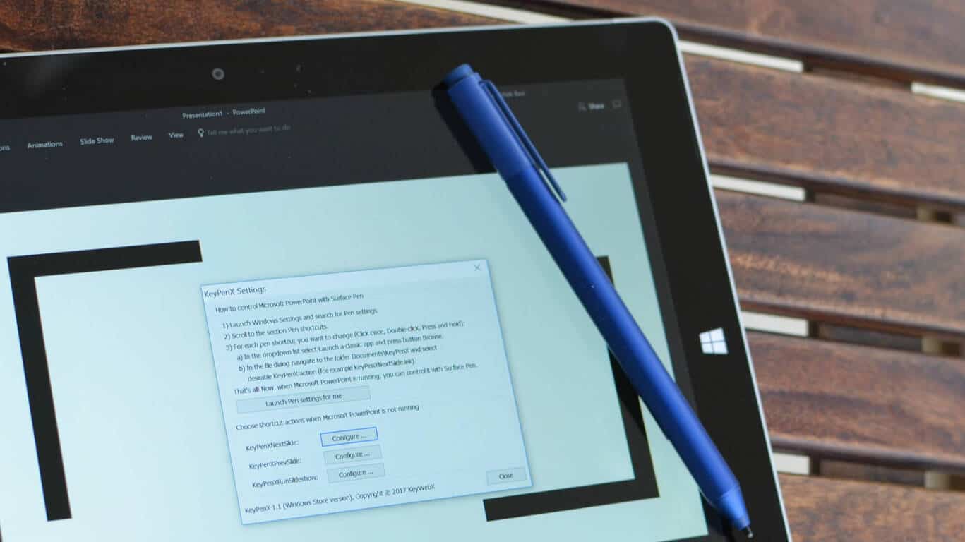 So steuern Sie Ihre PowerPoint-Präsentationen mit einem Surface Pen