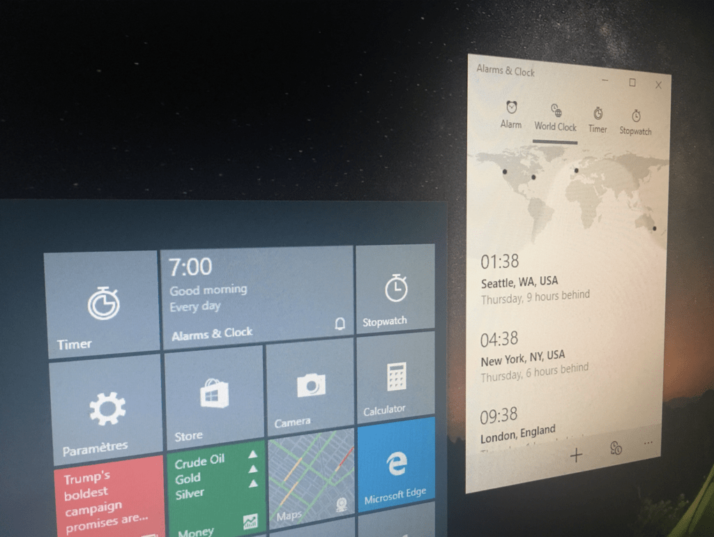 Como usar alarmes no Windows 10